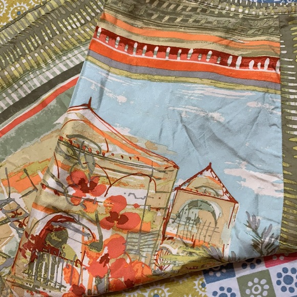 Siegrid Olsen Silk Skirt With Wristlet - Picture 7 of 16